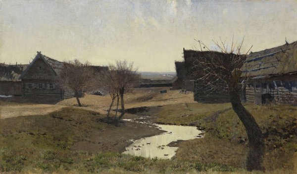 Исаак Ильич Левитан деревня