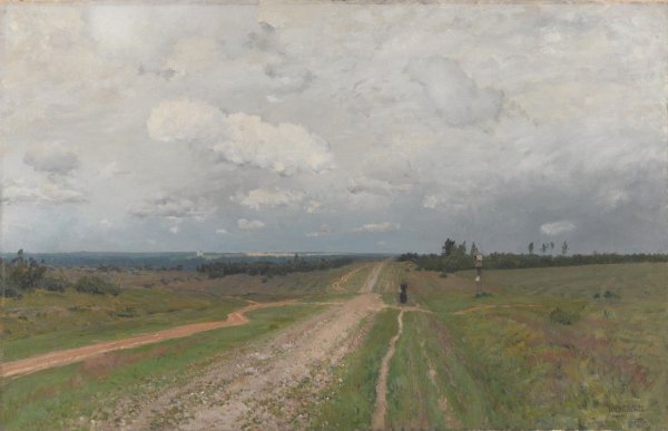 Исаак Ильич Левитан Владимирка