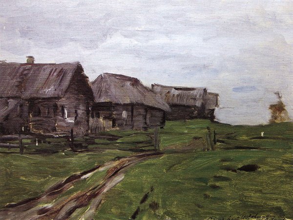 Левитан деревня