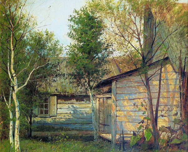 Левитан Саввинская Слобода под Звенигородом