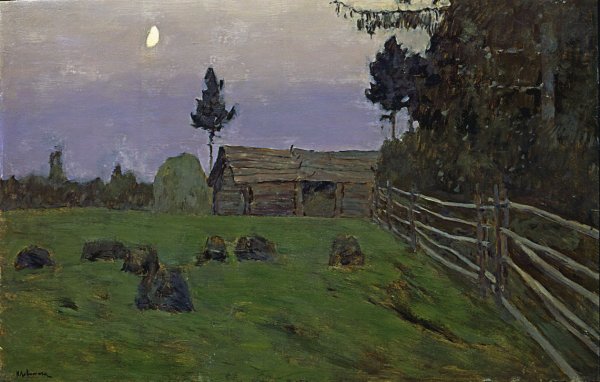 Левитан. Сумерки. 1900. Третьяковская