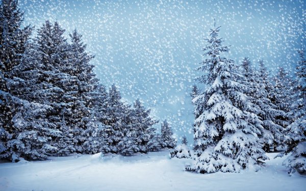 Падающий снег