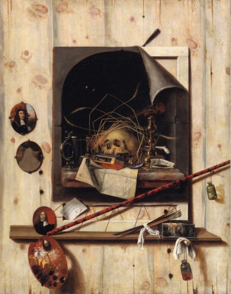 Тромплёй Vanitas Корнелис Норбертус Гисбрехтс