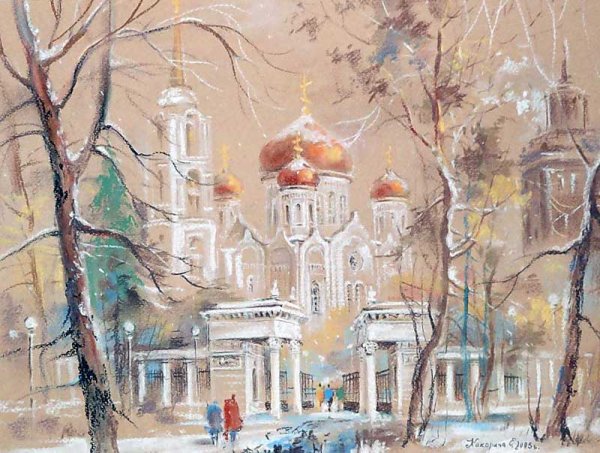 Воронеж каменный мост в живописи