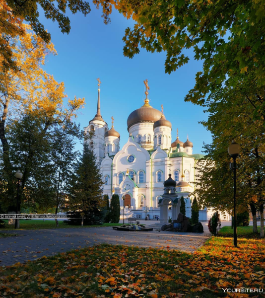 Пейзаж города Воронеж Петровский сквер