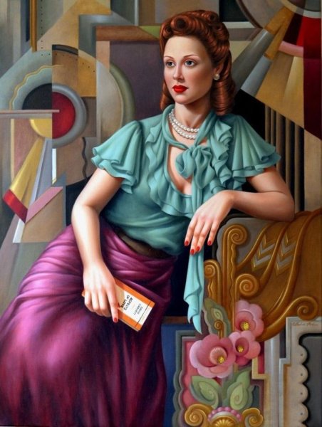 Арт деко картины Абель Катрин