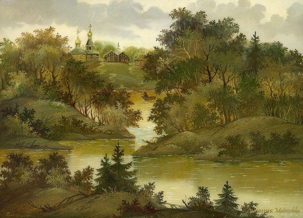 Пейзаж Федоскино Ларишев