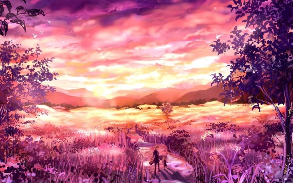 Аниме пейзаж