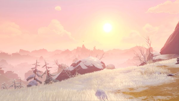 Геншин Импакт Драконий хребет арт