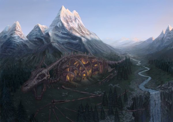 Долина дракона Геншин