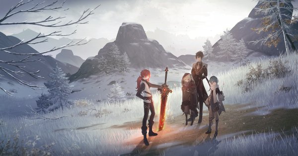 Драконий хребет Геншин арт