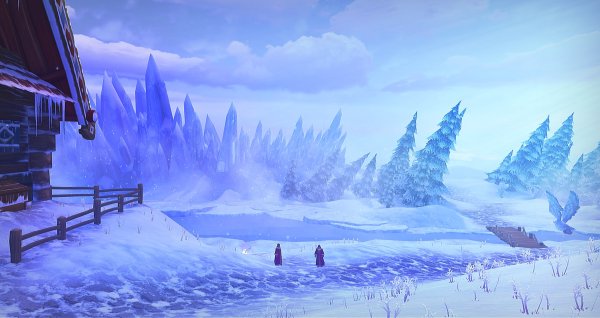 Снежное королевство Геншин