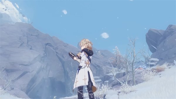 Снежная Геншин