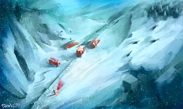 The long Dark Постер