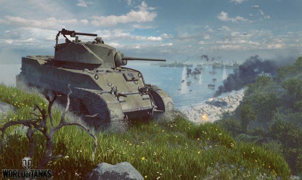 World of Tanks м5 Stuart
