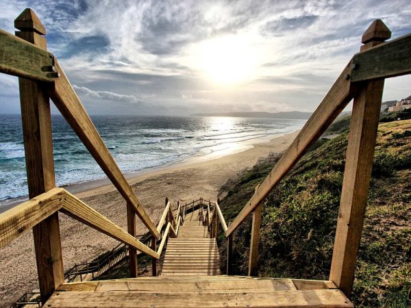 Лестницы к морю красивые