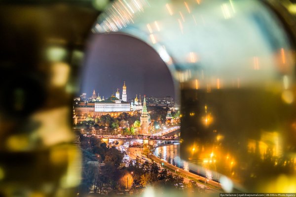 Город в необычном ракурсе