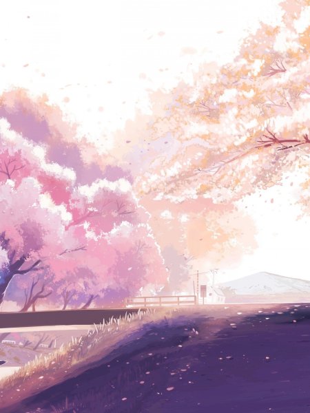 Аниме пейзаж