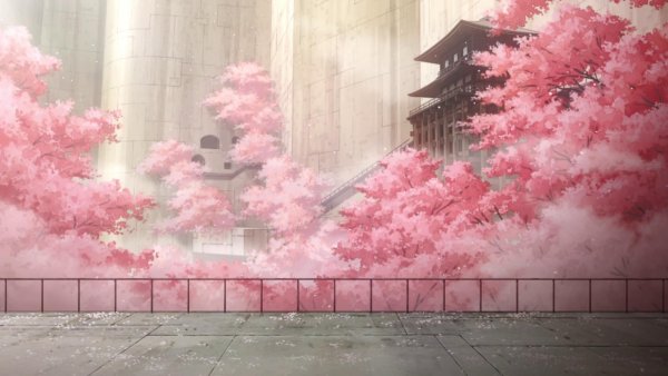 Черри блоссом аниме Эстетика