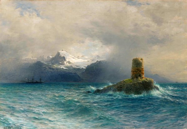 Лев лагорио море