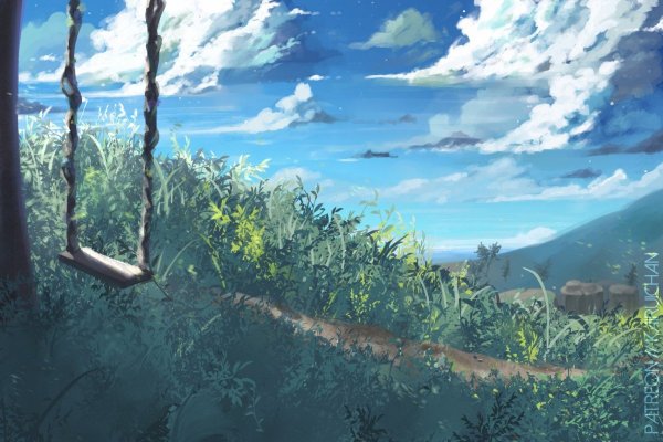 Эстетика аниме пейзажи