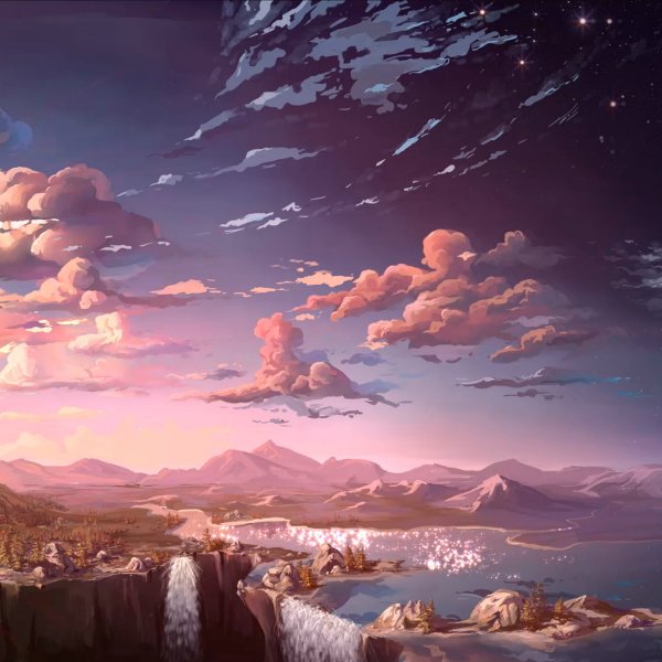 Аниме пейзаж