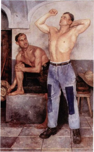 Художник Зепп Хильц Крестьянская Венера