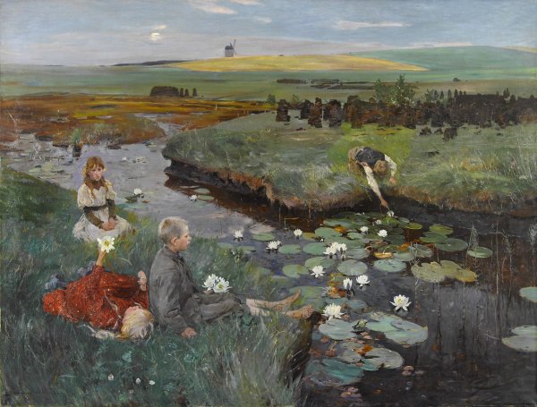 Людвиг Детман кувшинки