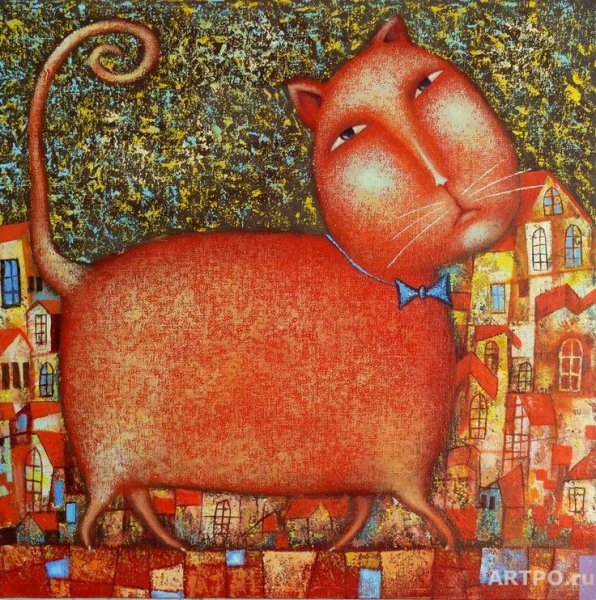 Сулимов Александр художник кошки