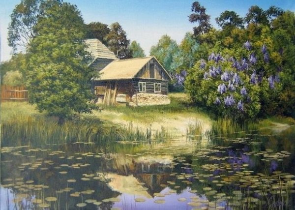 Тверская область природа деревня