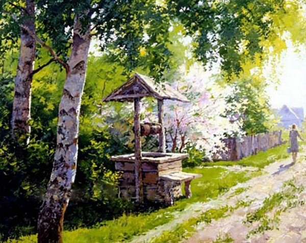 Йохан Кроутен летний пейзаж