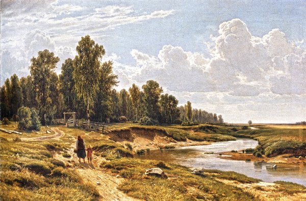 Речка Лиговка Шишкин