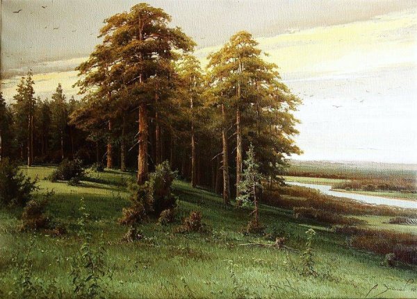 Вид в окрестностях Дюссельдорфа Шишкин