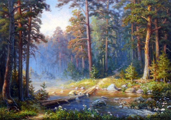 Художник Сергей Лесников Сергей Балабушкин картины