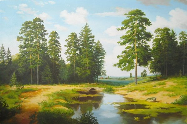 Художник пейзажист Болотов