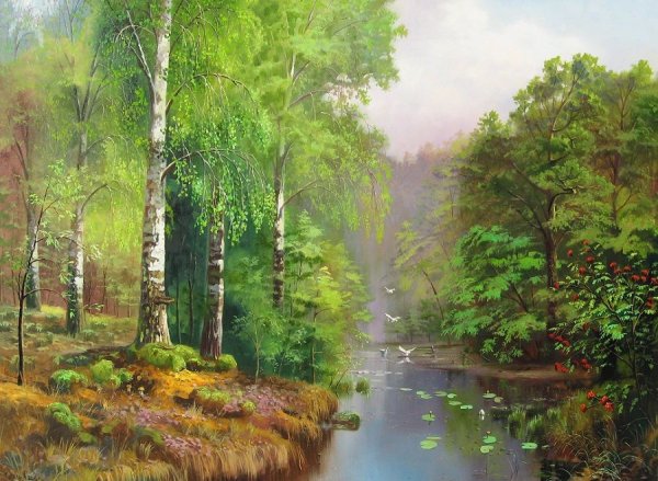 Художник Александр Коваль лето