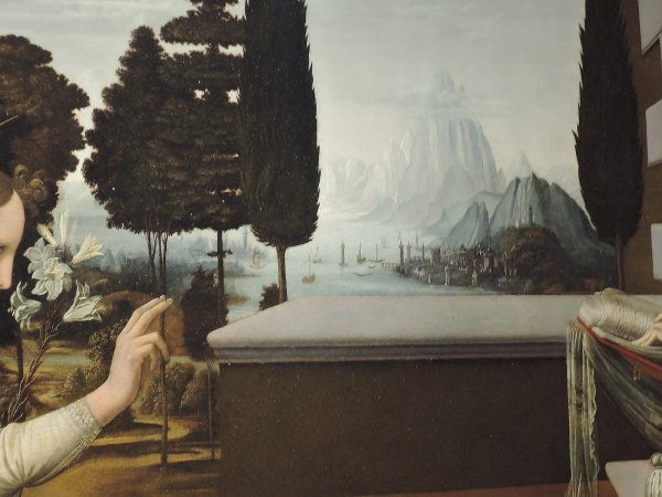 Леонардо да Винчи картины пейзажи