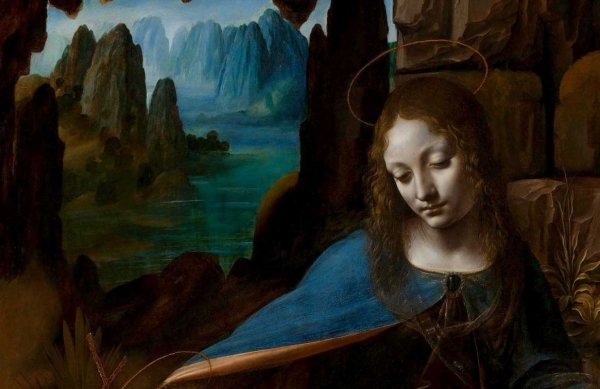 Мадонна в гроте Леонардо да Винчи