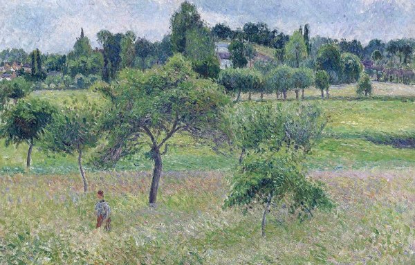 Камиль Писсарро осенний пейзаж