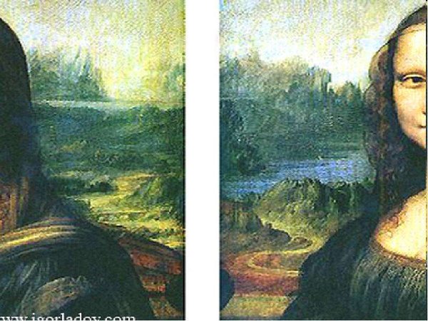 Мона Лиза фон картины