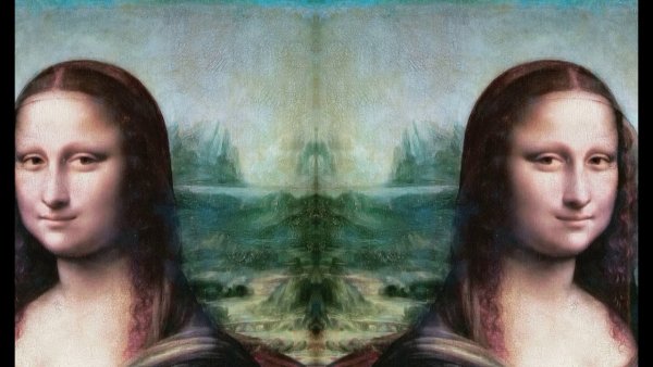 Мона Лиза фон картины