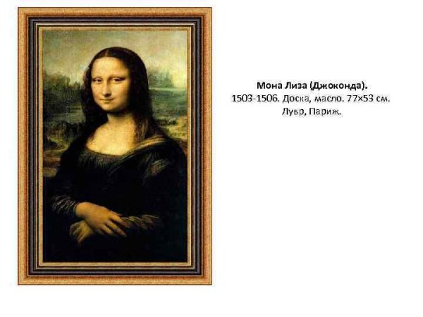 Мона Лиза с котом на руках