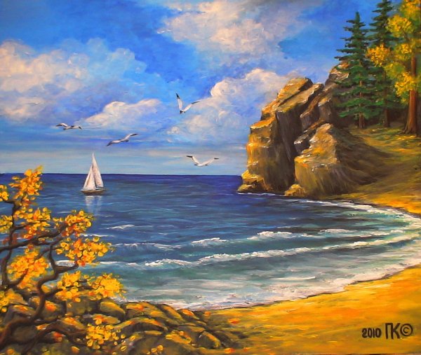 Морской пейзаж Фабио Костантино