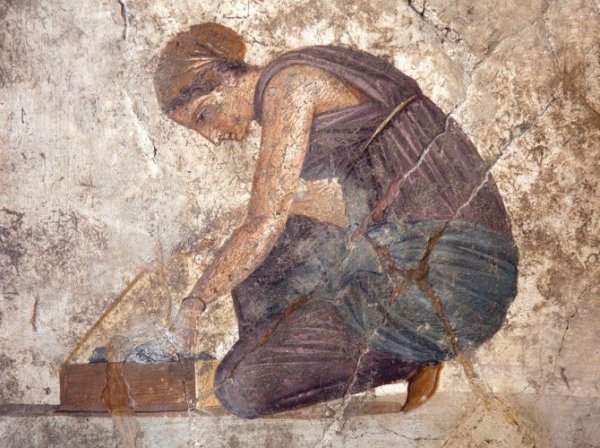 Древний Рим Помпеи фрески