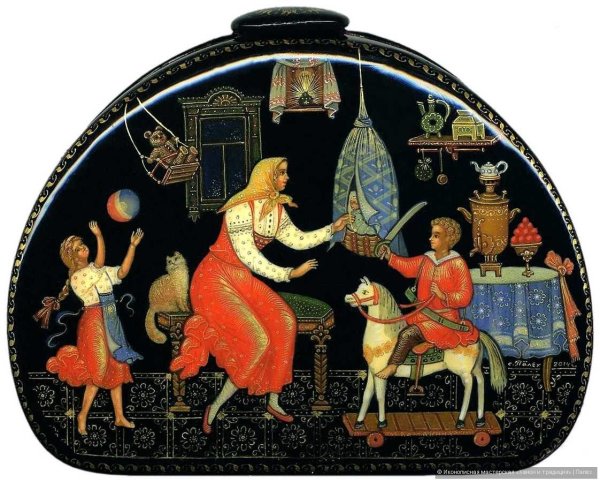 Палехская лаковая живопись