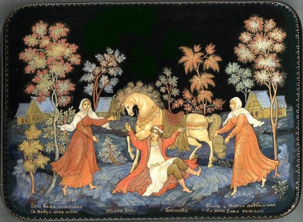 Палех живопись