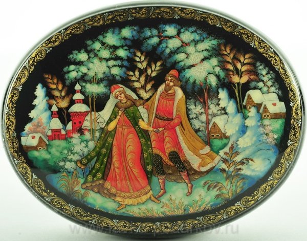 Палехская лаковая живопись