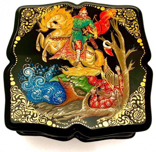 Палехские шкатулки