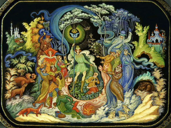 Палехская миниатюрная живопись