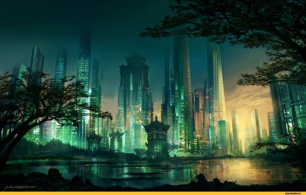 Экогород будущего концепт